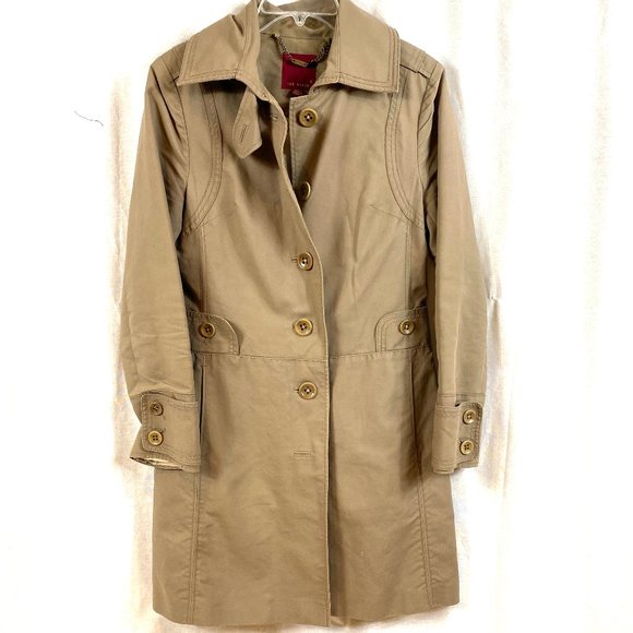 ted baker camel coat